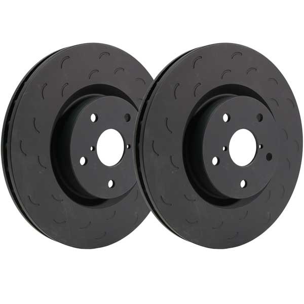 Hawk Performance HTS4416 Slotted Rear Brake Rotors Talon Chevrolet Camaro 10-15