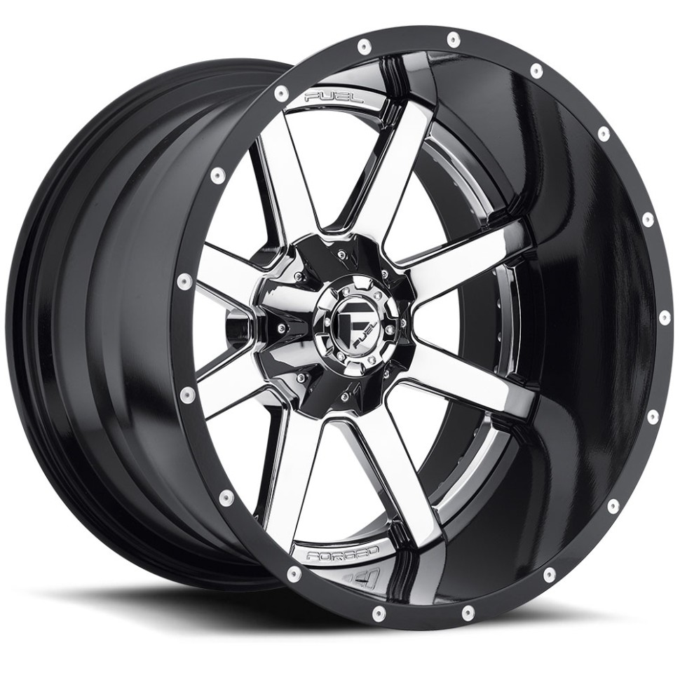 Fuel Off Road D26020007047 Maverick Wheel Chrome Plated Gloss Black Lip 20x10 -19