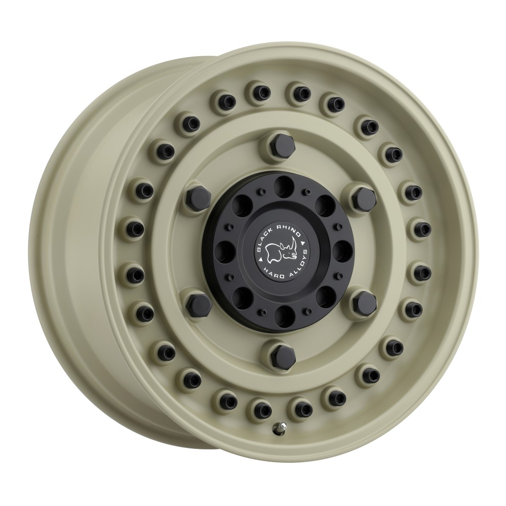 Black Rhino 2095ARY068180D25 Armory Wheel Desert Sand 20x9.5 +6