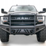 Передний бампер с защитной дугой Black Steel Elite Dodge Ram 2500/3500/4500/5500 06-09 Fab Fours DR06-Q1160-1