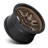 Колісний диск Fuel Off Road Ammo Matte Bronze Black Bead Ring 17x9 ET-12 D70217907545