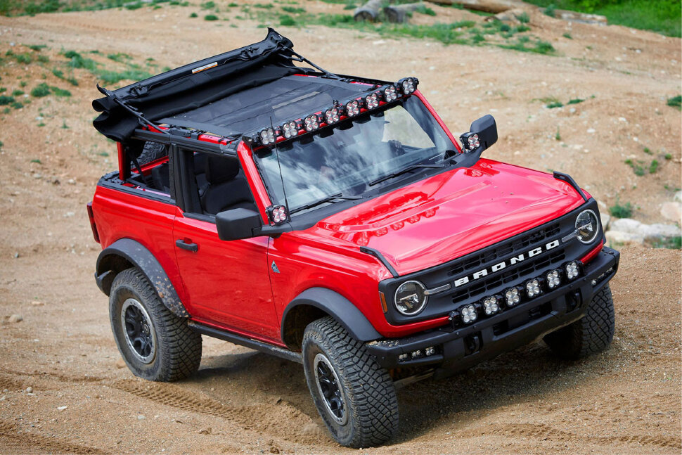 Комплект додаткових фар на дах Ford Bronco 21-23 XL Linkable Baja Designs 447756