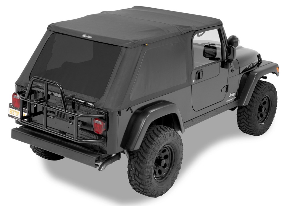 М’який дах Trektop Soft Top Black Diamond Jeep Wrangler TJ 04-06 Unlimited Bestop 5682135