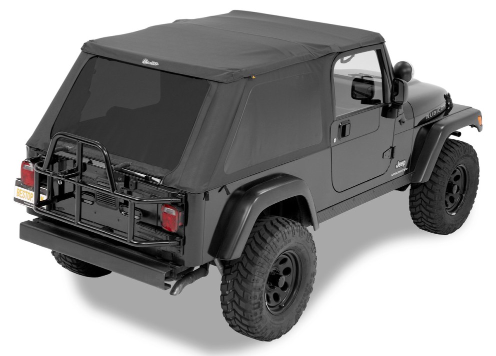 Мягкая крыша Trektop Soft Top Black Diamond Jeep Wrangler TJ 04-06 Unlimited Bestop 5682135