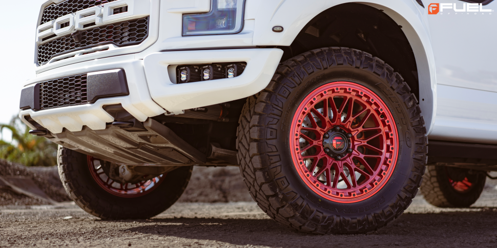 Колесный диск Fuel Off Road Trigger Candy Red 17x9 ET+1 D75817908450
