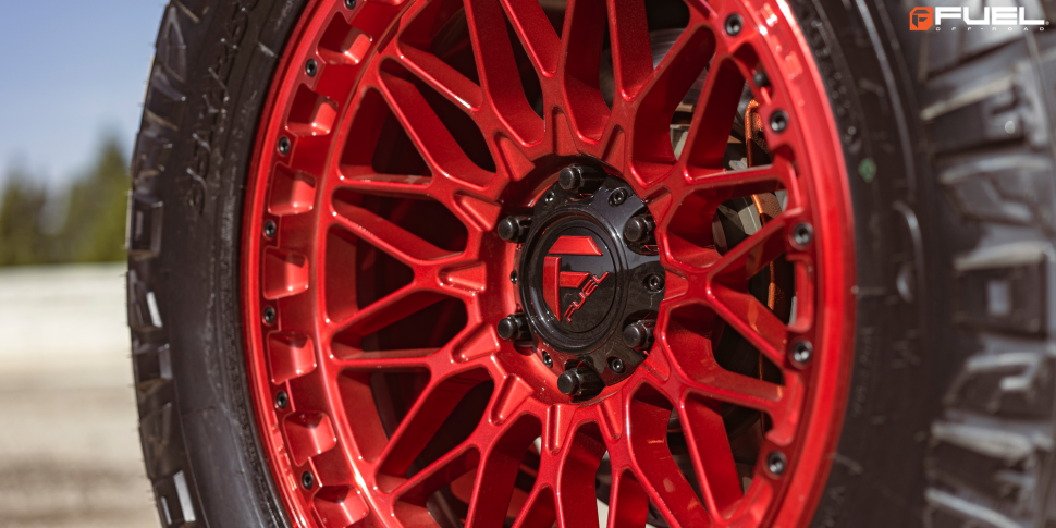 Колесный диск Fuel Off Road Trigger Candy Red 17x9 ET+1 D75817908450