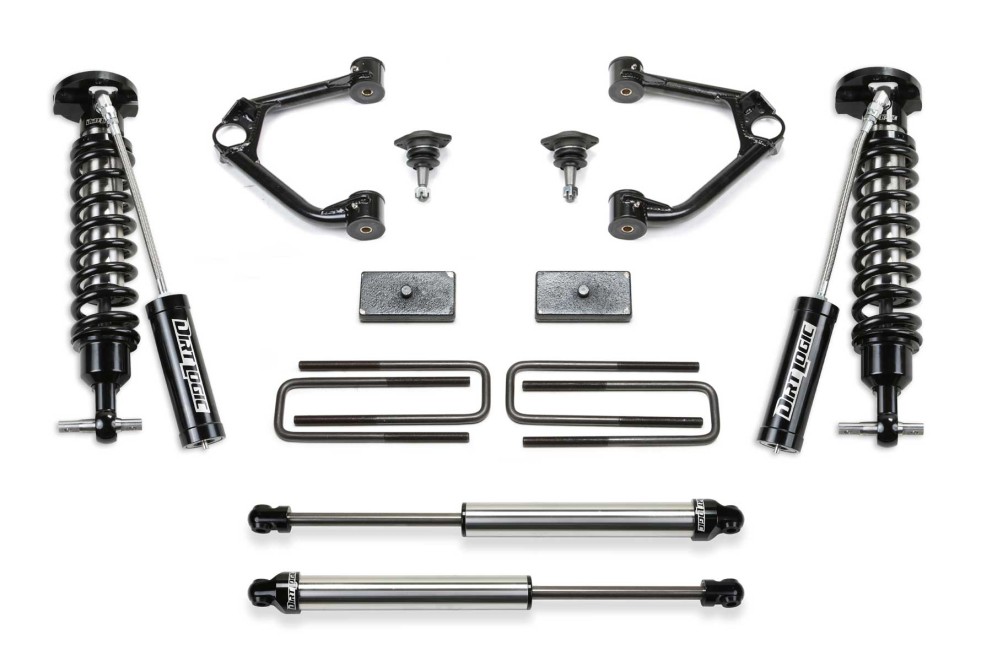 Ліфт-комплект підвіски Chevrolet Silverado/GMC Sierra 1500 AT4/Trail Boss 19-24 Lift 1.5" Fabtech K1154DL