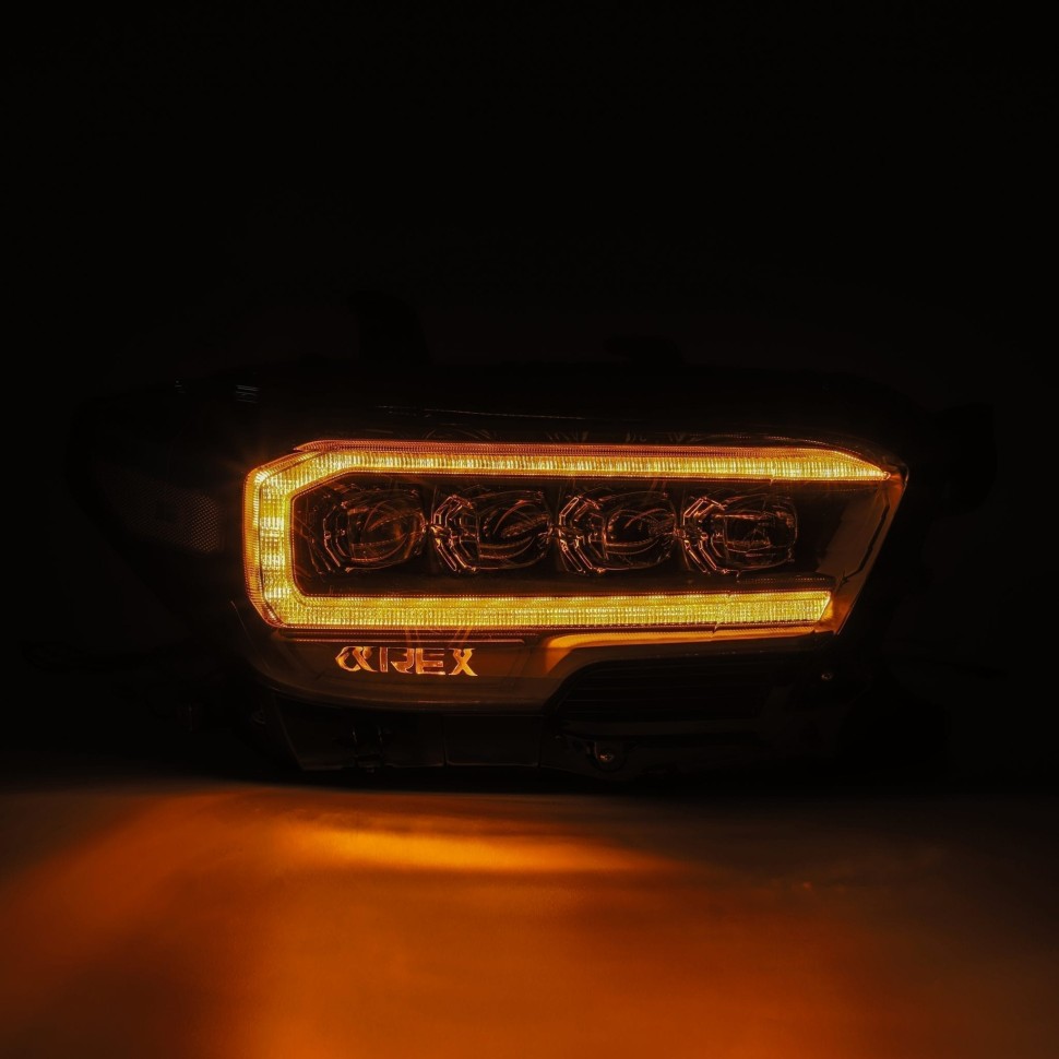Комплект передних Led фар Toyota Tacoma 16-23 NOVA-Series AlphaRex 880706