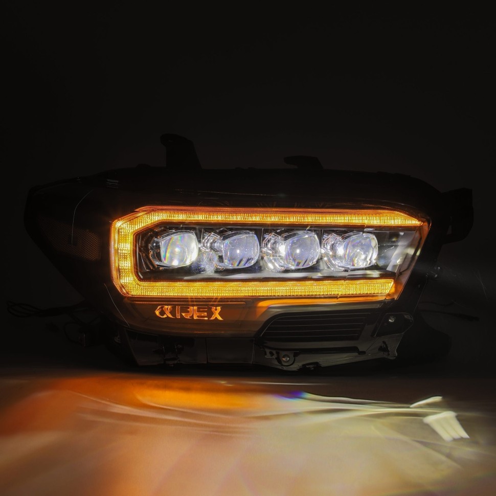 Комплект передних Led фар Toyota Tacoma 16-23 NOVA-Series AlphaRex 880706
