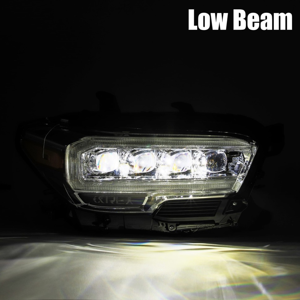 Комплект передних Led фар Toyota Tacoma 16-23 NOVA-Series AlphaRex 880706