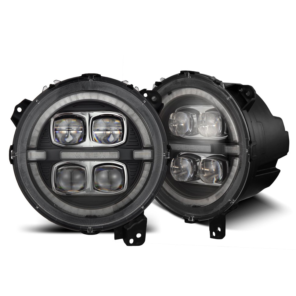 Комплект передних Led фар Jeep Wrangler JL/Gladiator JT 18-25 NOVA-Series AlphaRex 880868