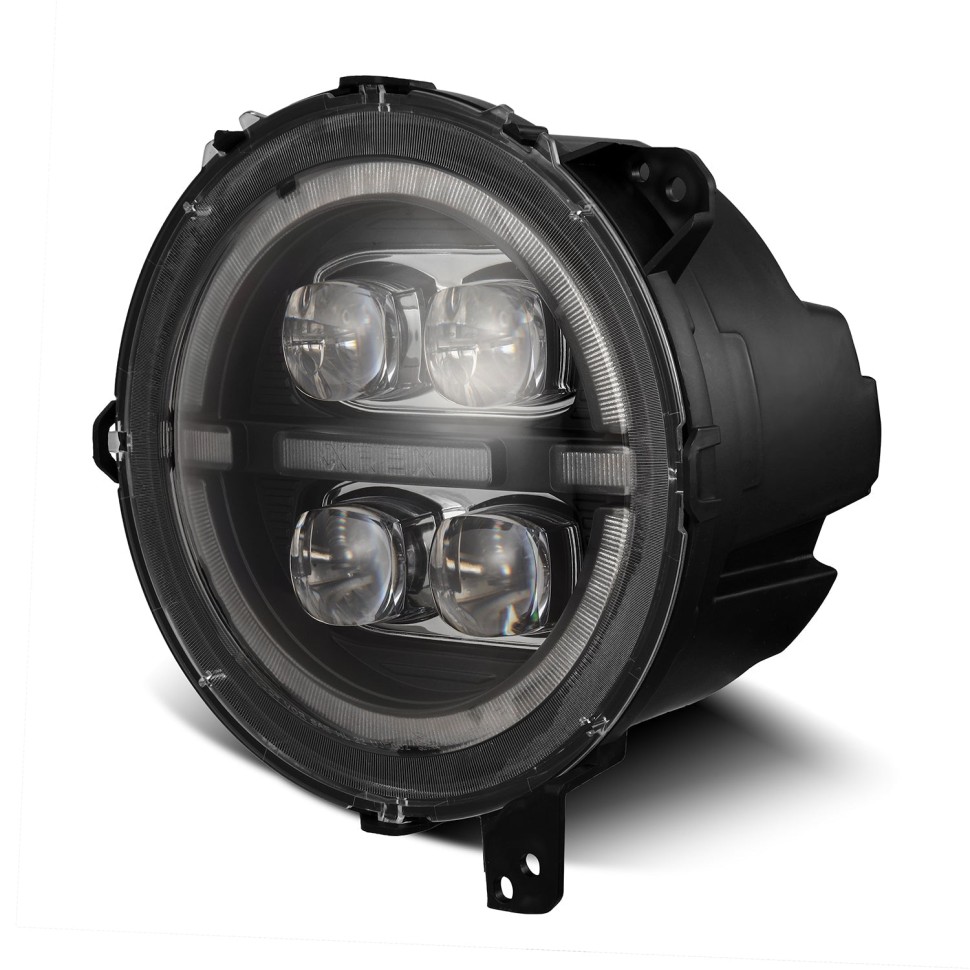 Комплект передних Led фар Jeep Wrangler JL/Gladiator JT 18-25 NOVA-Series AlphaRex 880868