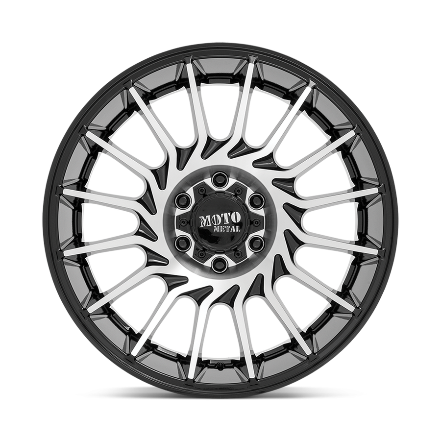 Колесный диск Moto Metal MO807 Gloss Black Machined 22x10 ET-18 MO80722068518N
