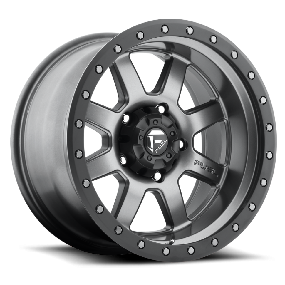 Колесный диск Fuel Off Road Trophy Matte Gun Metal Black Bead Ring 17x8.5 ET-6 D55217858345