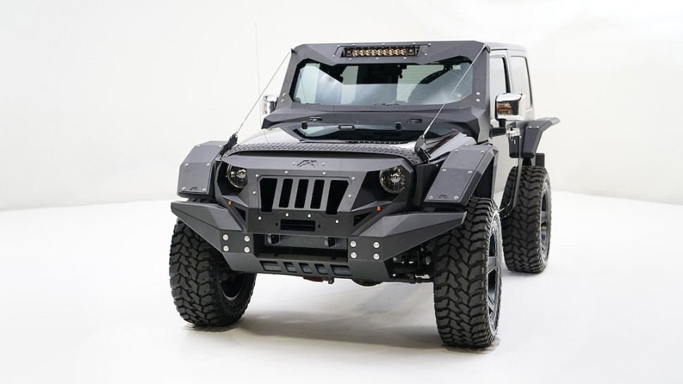 Задние крылья Jeep Wrangler JK 07-18 Fab Fours JK4000-1