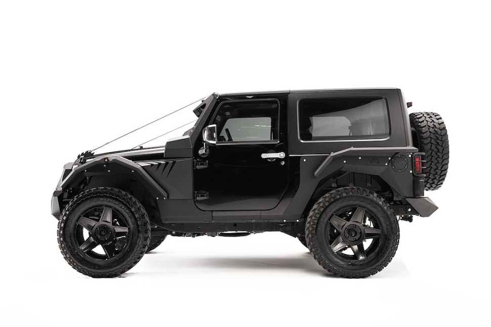 Задние крылья Jeep Wrangler JK 07-18 Fab Fours JK4000-1