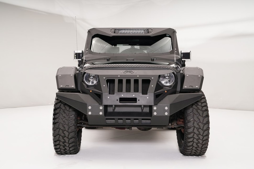 Задние крылья Jeep Wrangler JK 07-18 Fab Fours JK4000-1