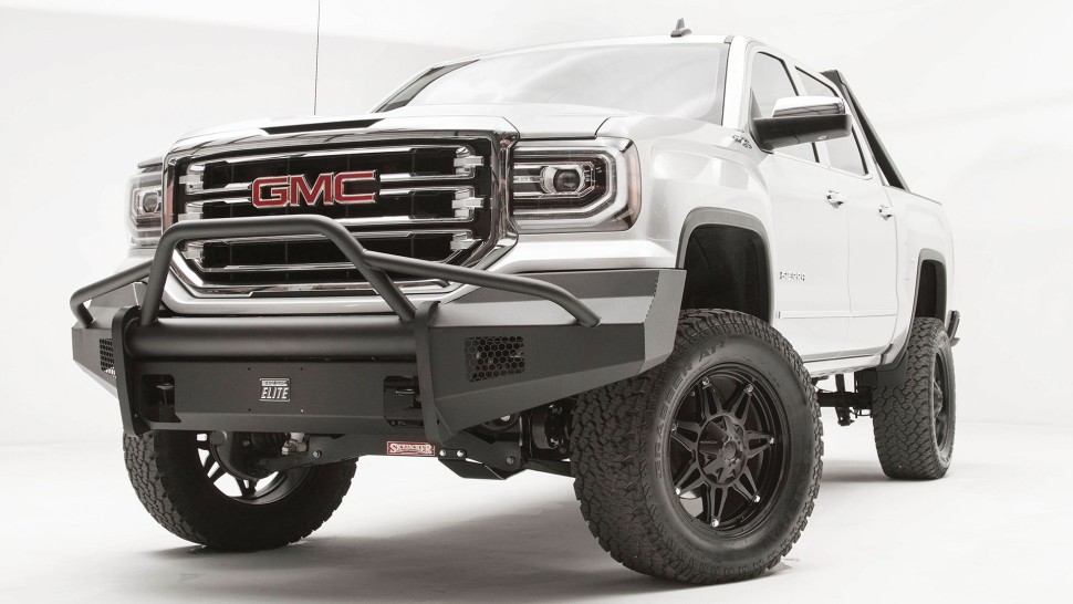 Fab Fours GS14-R3162-1 Pre-Runner Guard Front Bumper GMC Sierra 1500 14-15