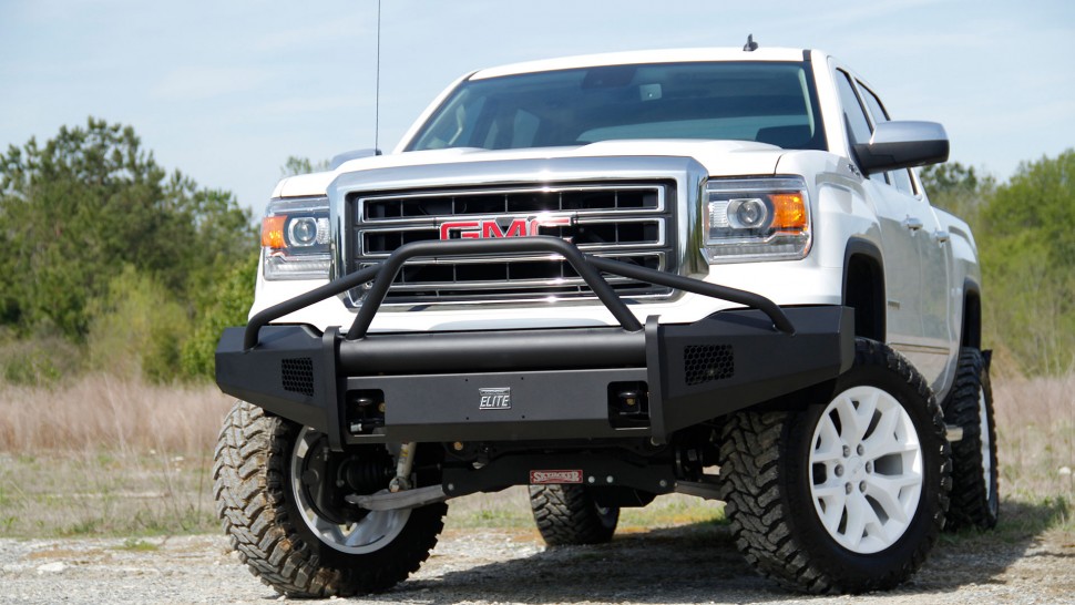 Fab Fours GS14-R3162-1 Pre-Runner Guard Front Bumper GMC Sierra 1500 14-15