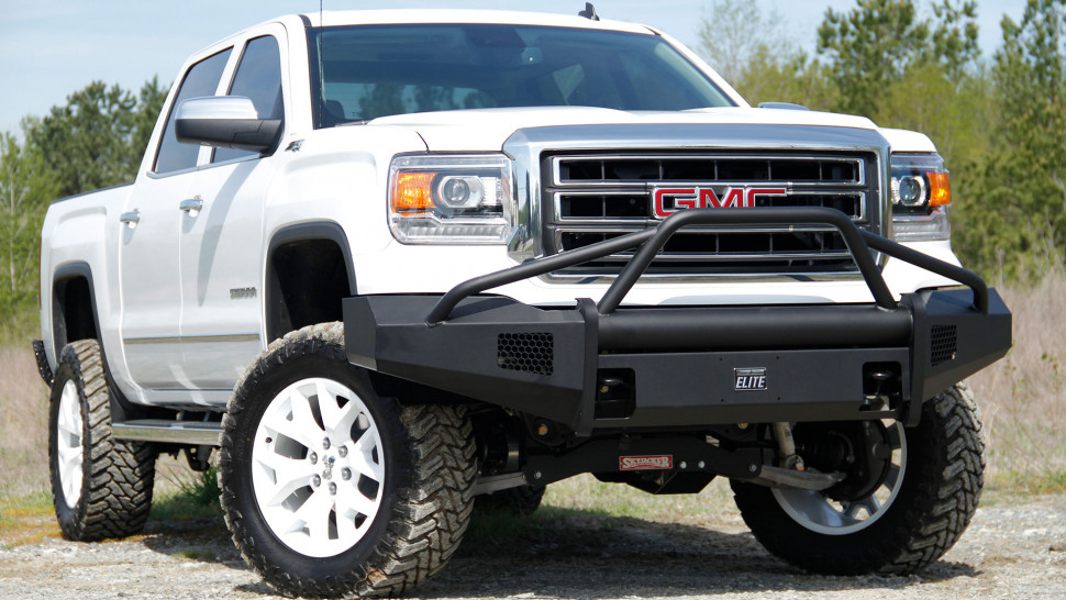 Fab Fours GS14-R3162-1 Pre-Runner Guard Front Bumper GMC Sierra 1500 14-15