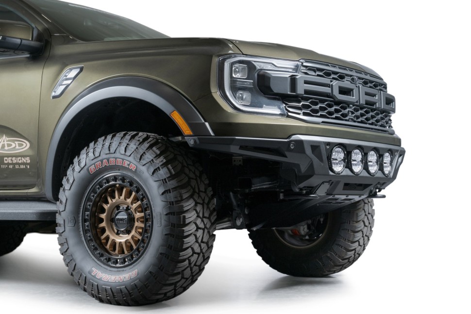 Передний бампер Ford Ranger Raptor 24-25 Addictive Desert Designs F720443130103