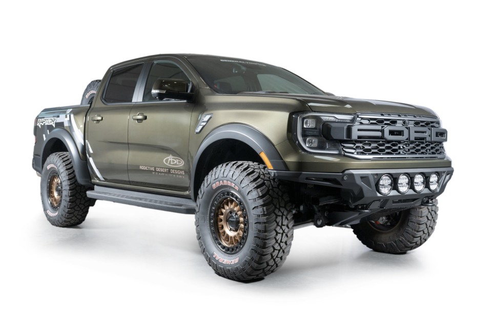 Передний бампер Ford Ranger Raptor 24-25 Addictive Desert Designs F720443130103