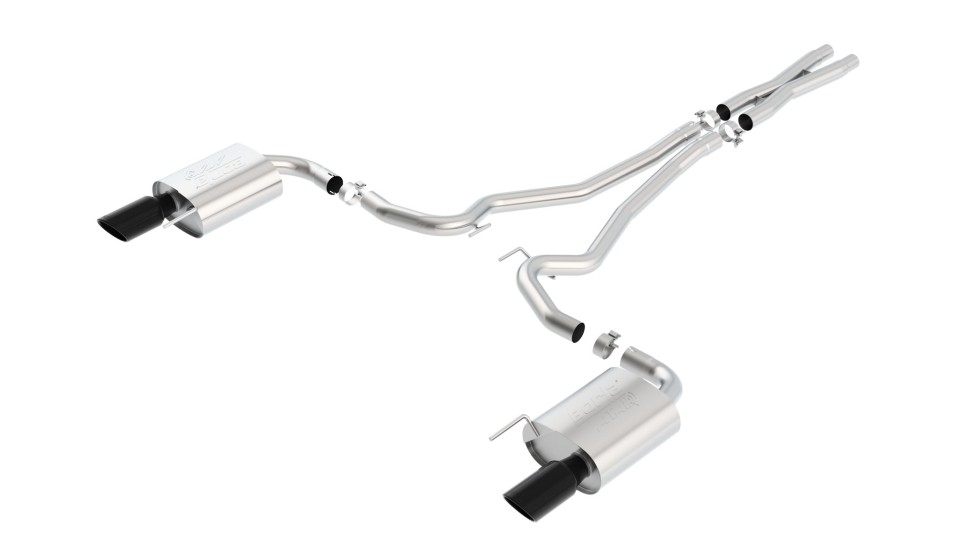 Выхлопная система Cat-Back Ford Mustang 15-17 Atak Borla 140591BC