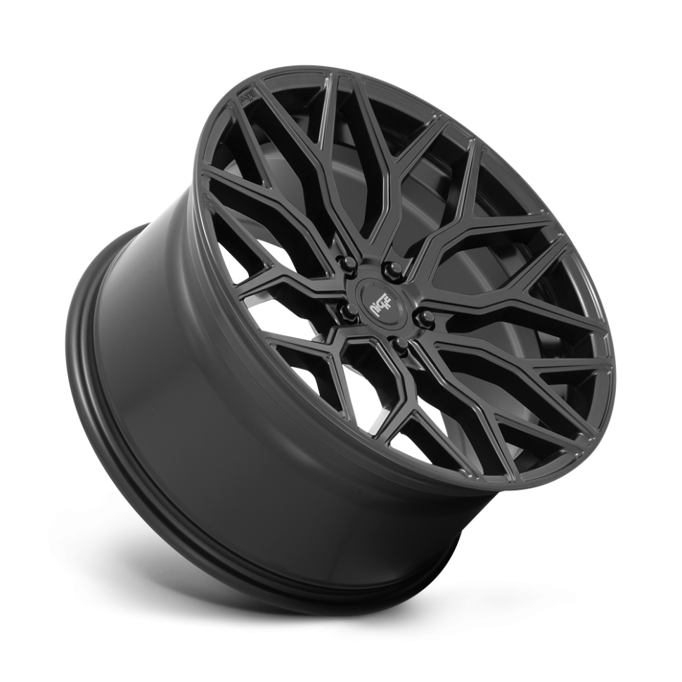Niche Road Wheels M261199544+38 Mazzanti Wheel Matte Black 19x9.5 +38