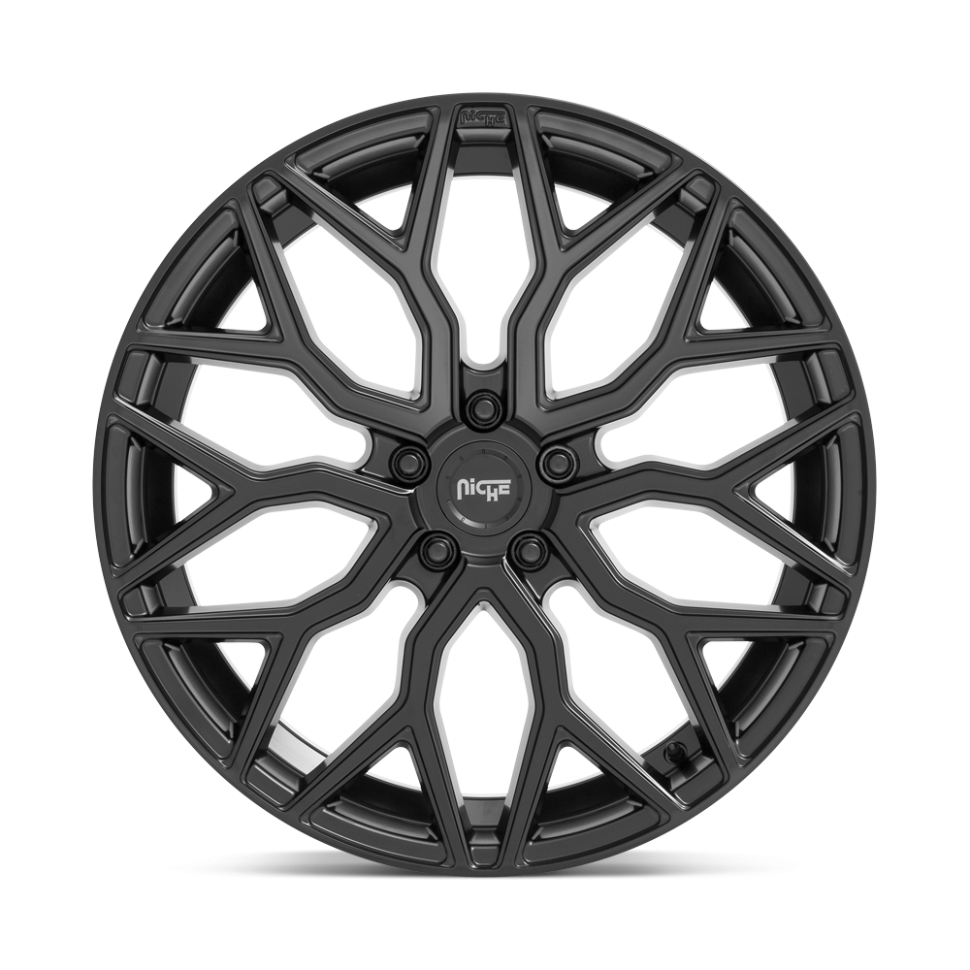 Niche Road Wheels M261199544+38 Mazzanti Wheel Matte Black 19x9.5 +38