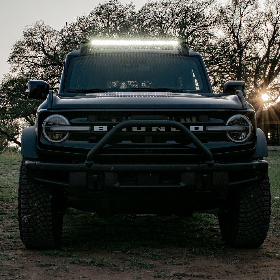 Комплект світлодіодної Led балки на дах 40" Spot/Flood/Combo Ford Bronco 21-23 SR-Series Rigid Industries 46726