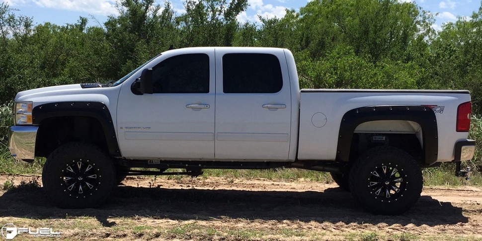 Fuel Off Road D51320005745 Throttle Wheel Matte Black Milled 20x10 -24