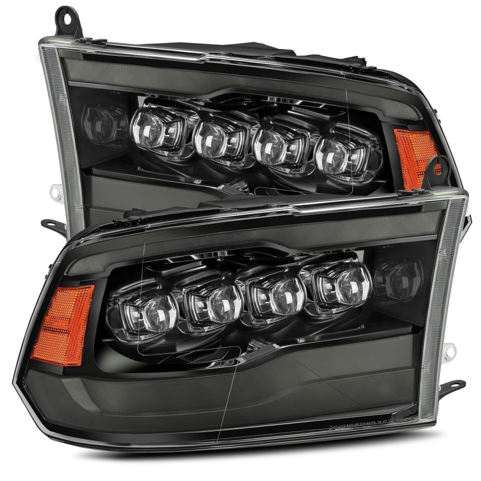 Комплект передних Led фар Dodge Ram 1500/2500/3500/4500/5500 09-18 NOVA-Series AlphaRex 880541