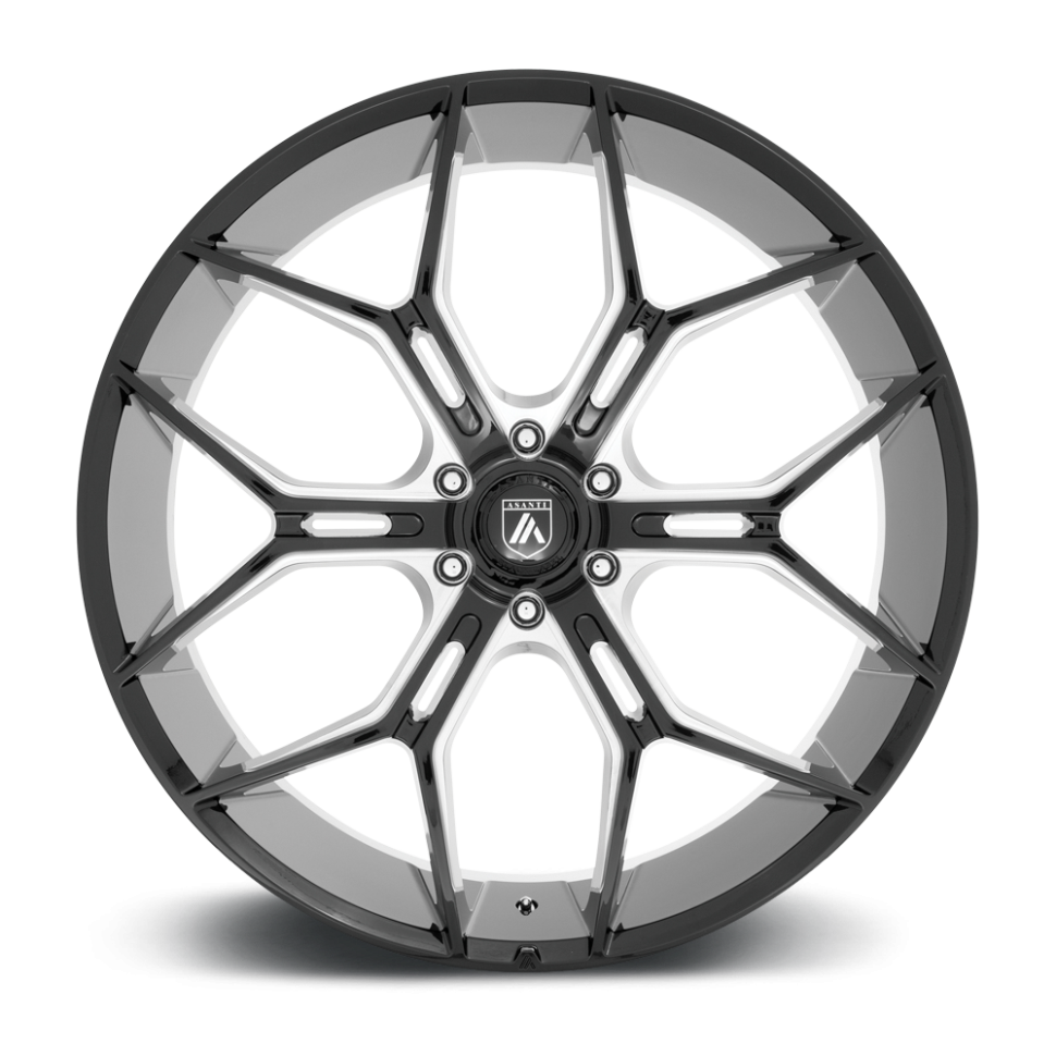 Колесный диск Asanti Wheels Monarch Truck Gloss Black Milled 22x9.5 ET+38 ABL38-22957738BK