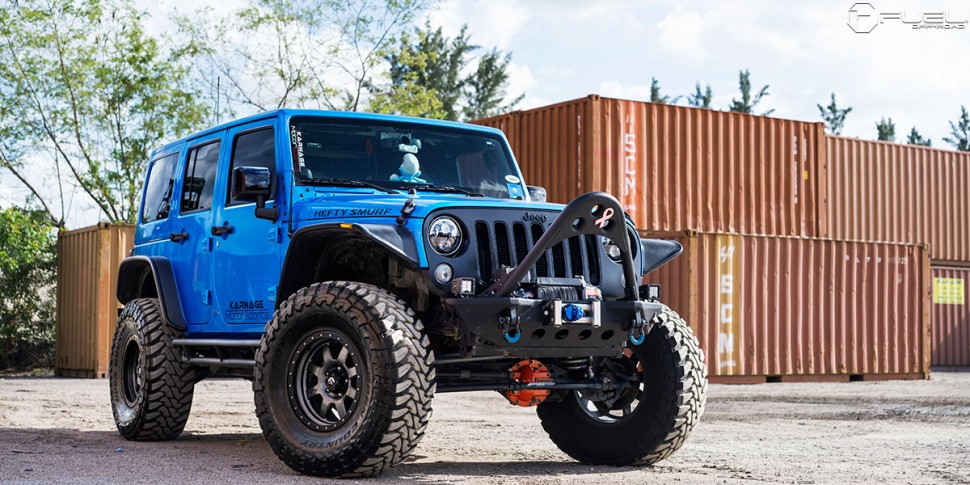 Колесный диск Fuel Off Road Trophy Matte Gun Metal Black Bead Ring 17x8.5 ET+6 D55217858350