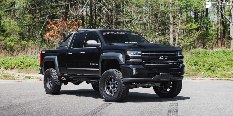 Колесный диск Fuel Off Road Trophy Matte Gun Metal Black Bead Ring 17x8.5 ET+6 D55217858350