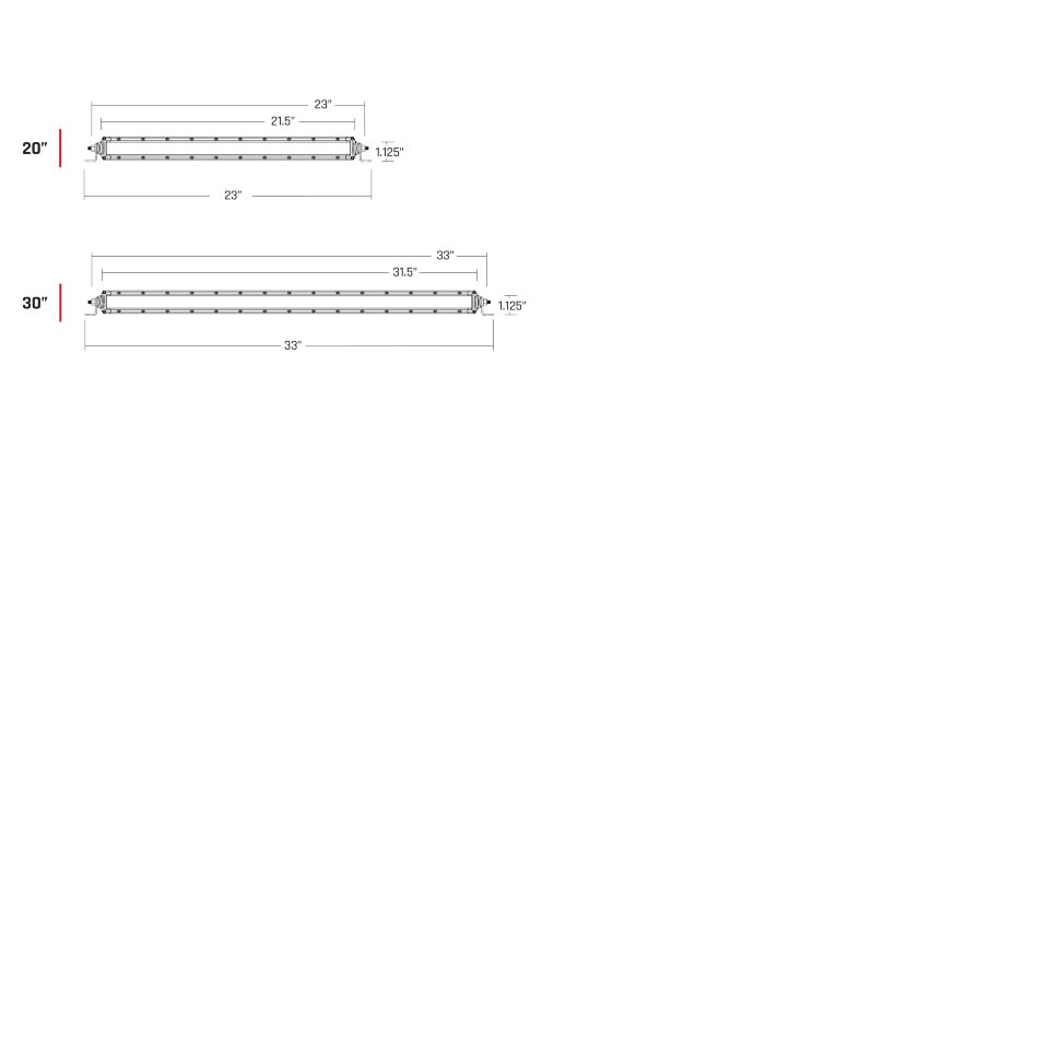 Светодиодная Led балка 30" Driving White SR-Series Rigid Industries 930413