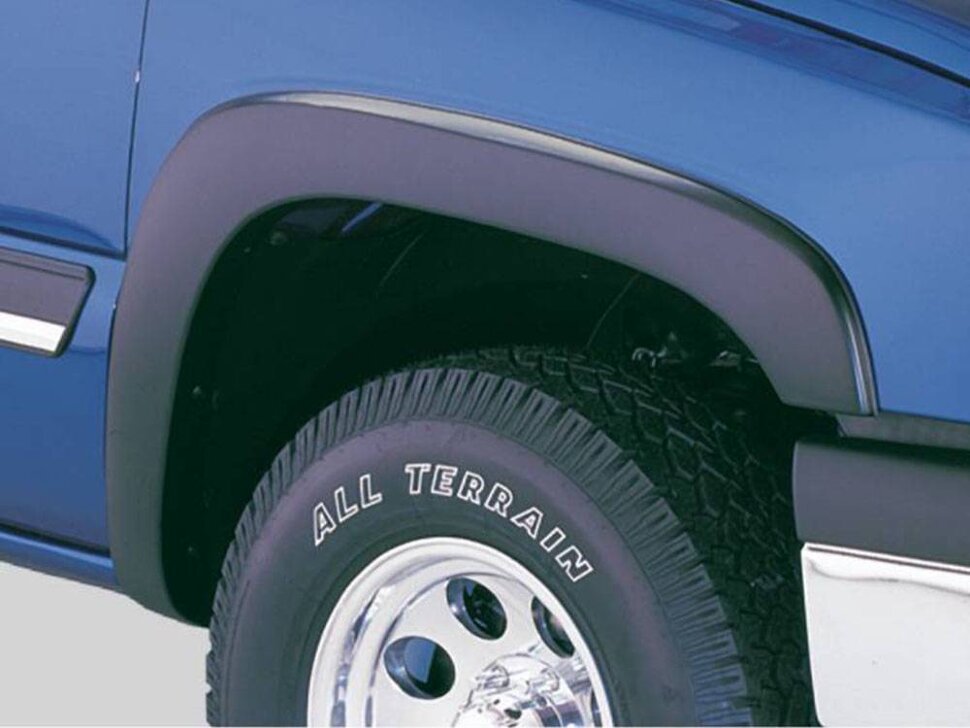 Bushwacker 40053-02 OE Fender Flares Set 2PC Front Chevrolet Silverado 1500/Avalanche/Silverado 2500/3500 00-07