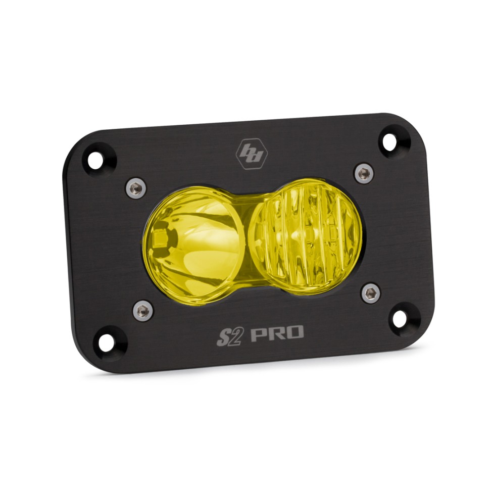 Дополнительная LED фара скрытого монтажа 1.76x2.93" Driving/Combo S2 Pro Baja Designs 481013