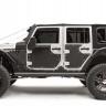 Fab Fours JK3002-1 Rear Door Skins Jeep Wrangler JK 07-18