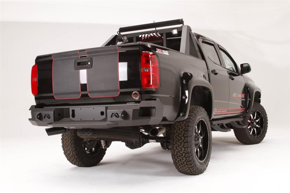 Fab Fours CC15-W3350-1 Premium Rear Bumper Chevrolet Colorado/GMC Canyon 15-22
