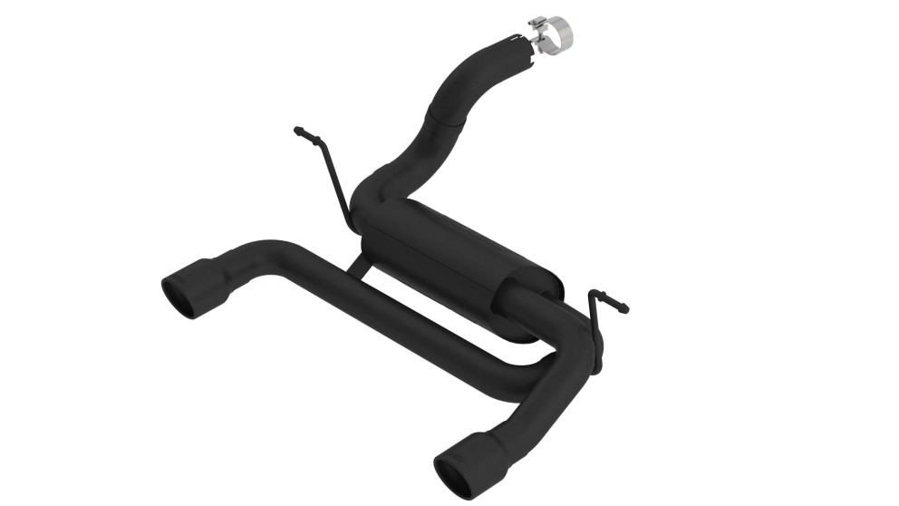 Borla 11964CB Atak Axle-Back Exhaust System Jeep Wrangler JL 18-26