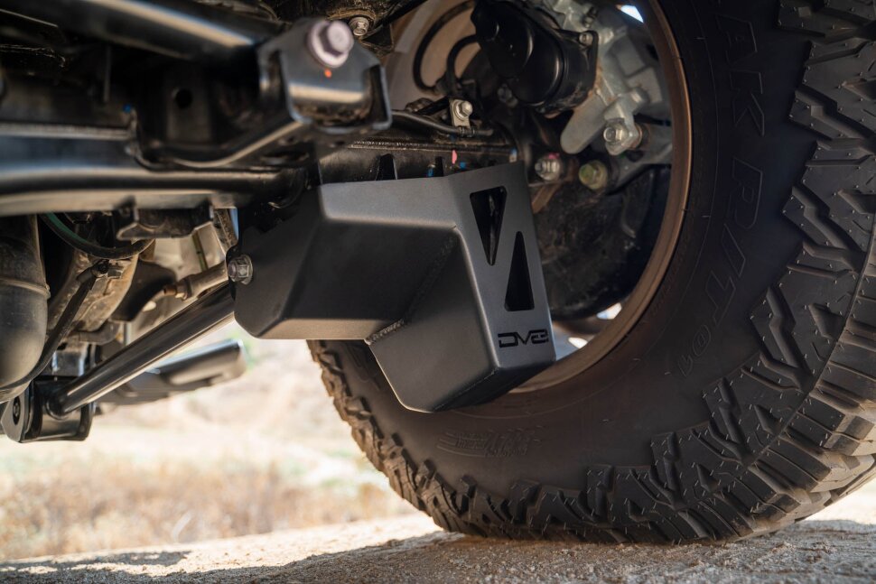 DV8 Offroad SPTT1-06 Rear Shock & Link Skid Plates Toyota Tacoma/4Runner 24-25