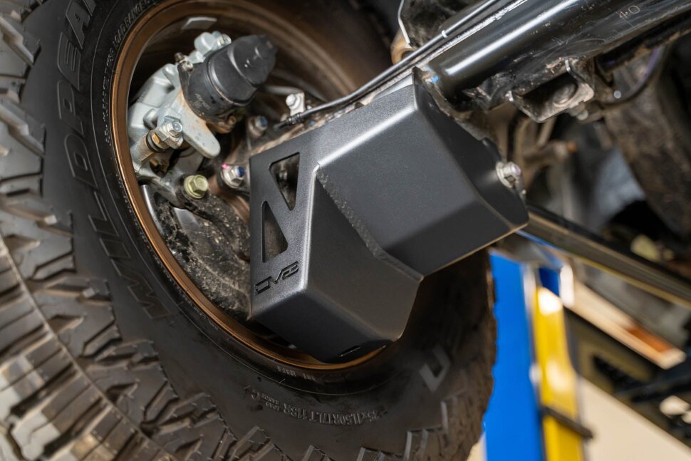 DV8 Offroad SPTT1-06 Rear Shock & Link Skid Plates Toyota Tacoma/4Runner 24-25