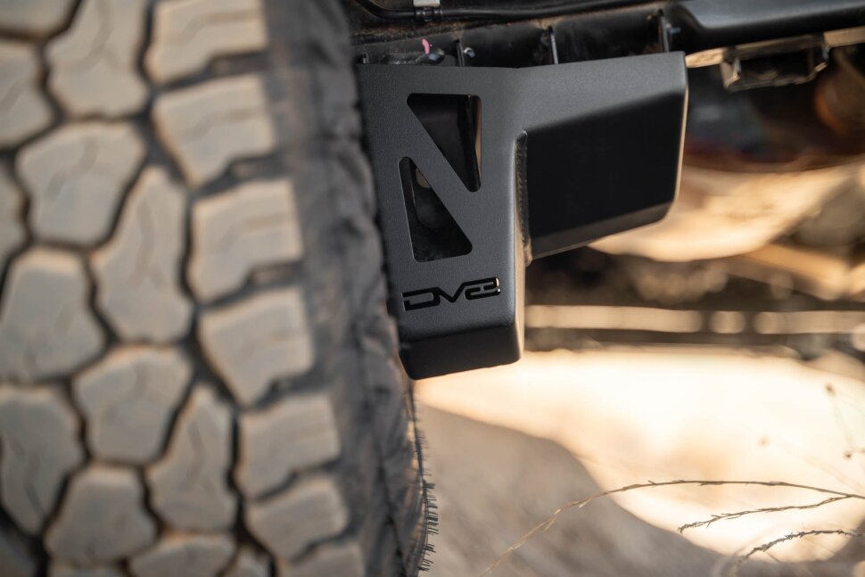 DV8 Offroad SPTT1-06 Rear Shock & Link Skid Plates Toyota Tacoma/4Runner 24-25