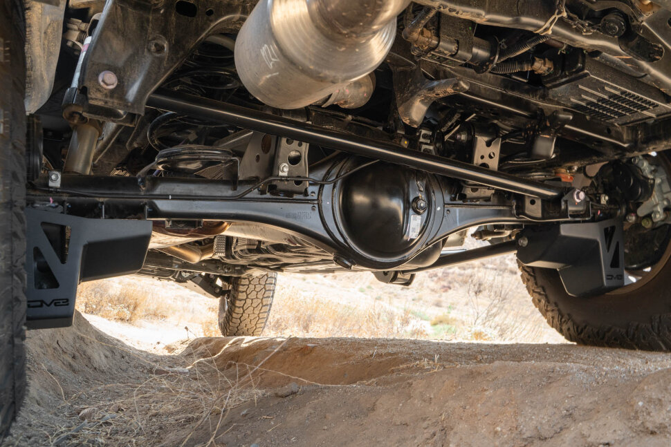 DV8 Offroad SPTT1-06 Rear Shock & Link Skid Plates Toyota Tacoma/4Runner 24-25