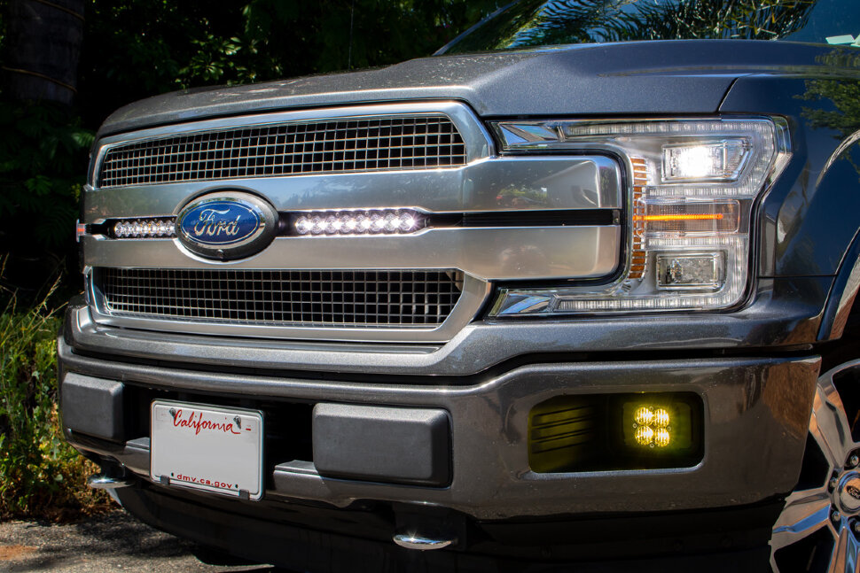 LED комплект під решітку 10" Driving/Combo Ford F-150 18-20 S8 Baja Designs 447660