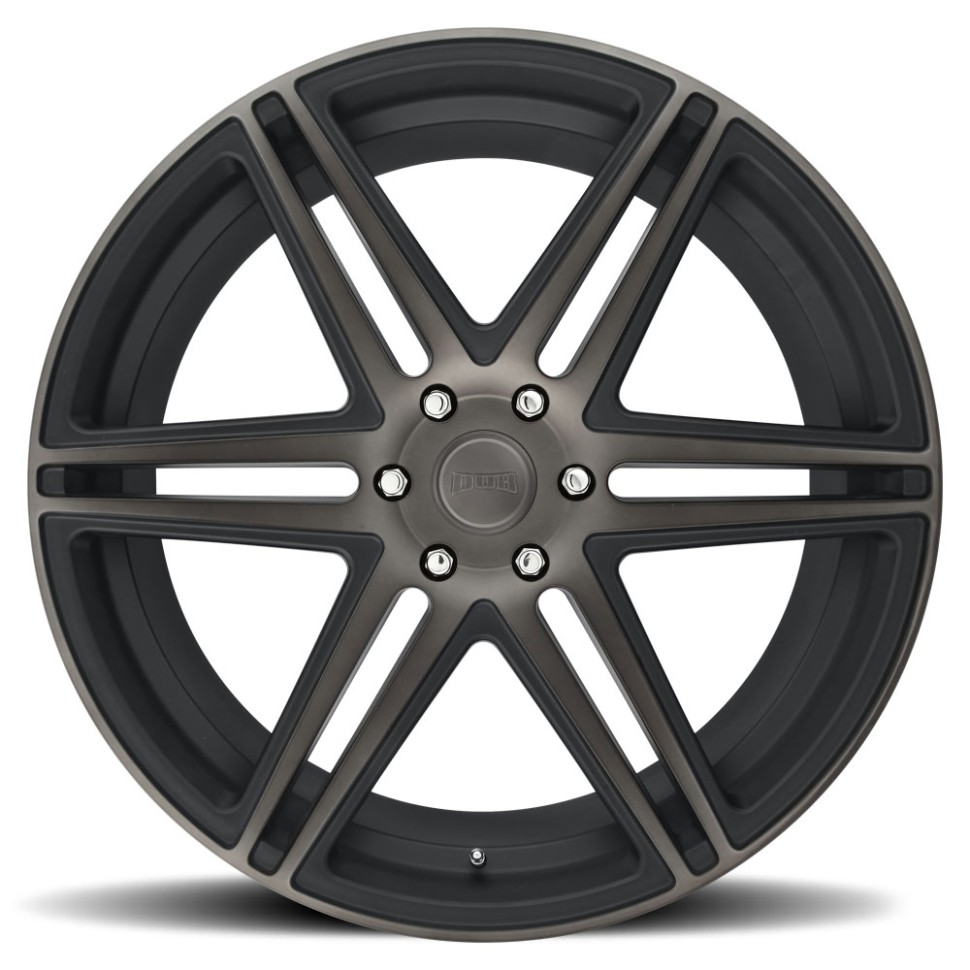 DUB Wheels S123240077+30 Skillz S123 Wheel Matte Black Double Dark Tint 24x10 +30