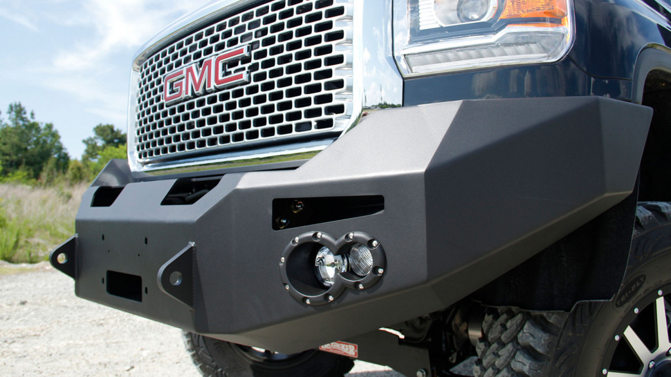 Бампер передній Premium GMC Sierra 2500/3500 15-19 Fab Fours GM14-A3151-1