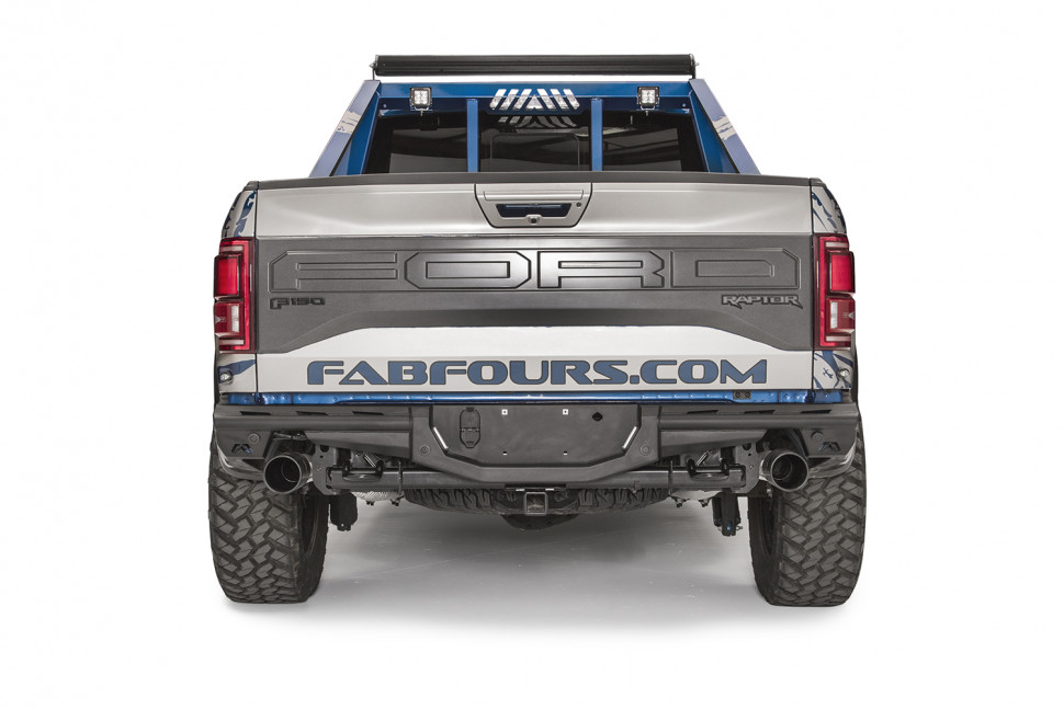Fab Fours FF17-E4371-1 Aero Rear Bumper Ford F-150 Raptor 17-20