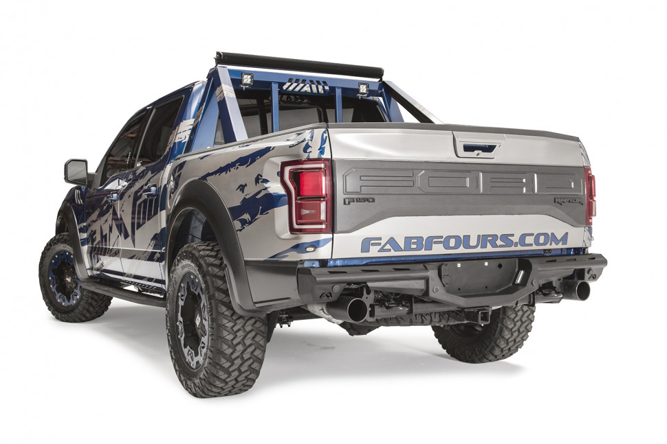 Fab Fours FF17-E4371-1 Aero Rear Bumper Ford F-150 Raptor 17-20
